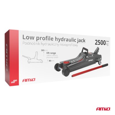 Lavprofil hydraulisk donkraft CE 2,5T Høj Kvalitet