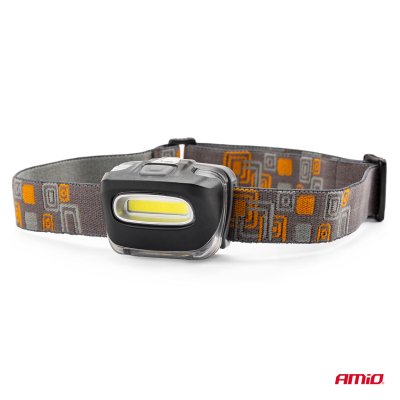 LED COB Hovedlampe 3xAAA 150Flux IPX3
