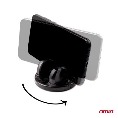 Bil Dashboard Non-Slip Mat Silikone Montering Telefon Holder 360° roterende HOLD-15