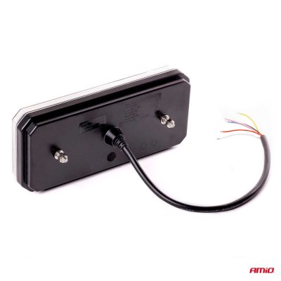 Bagkominations LED-lampe AMiO RCL-02-L dynamisk, venstre