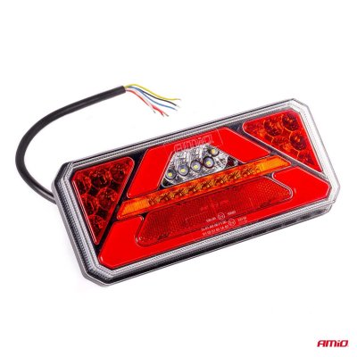 Bagkombinations-LED lampe AMiO RCL-02-R dynamisk, højre