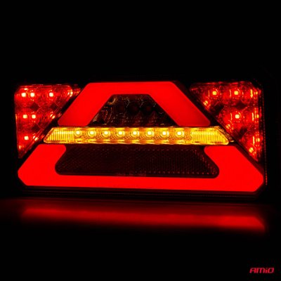 Bagkombinations-LED lampe AMiO RCL-02-R dynamisk, højre