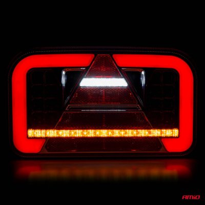 Bagkombinations LED-lampe AMiO RCL-03-R dynamisk, højre