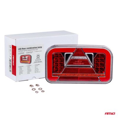 Bagkombinations LED-lampe AMiO RCL-03-R dynamisk, højre