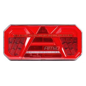 Bagkombinations LED-lampe AMiO RCL-04-L dynamisk, venstre
