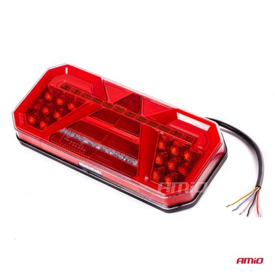 Bagkombination LED lampe AMiO RCL-04-R dynamisk, højre