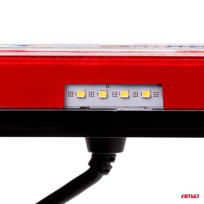 Bagkombination LED lampe AMiO RCL-04-R dynamisk, højre