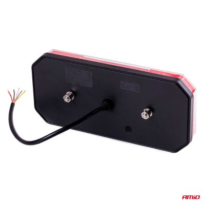 Bagkombination LED lampe AMiO RCL-04-R dynamisk, højre
