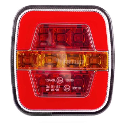 Bageste kombination LED-lampe AMiO RCL-05-LR venstre/højre