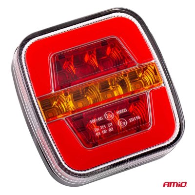 Bageste kombination LED-lampe AMiO RCL-05-LR venstre/højre