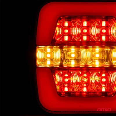 Bageste kombination LED-lampe AMiO RCL-05-LR venstre/højre