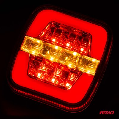 Bageste kombination LED-lampe AMiO RCL-05-LR venstre/højre