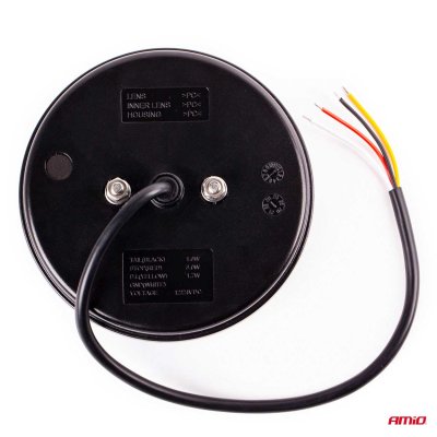 Bagkombi LED-lampe AMiO RCL-06-LR venstre/højre