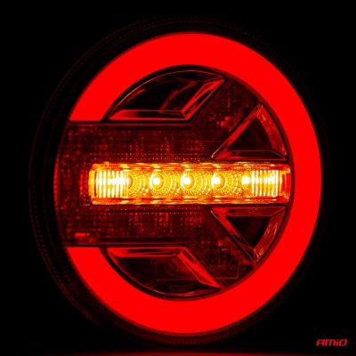 Bagkombi LED-lampe AMiO RCL-06-LR venstre/højre