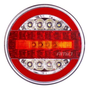 Bagkombination LED lampe AMiO RCL-07-LR dynamisk venstre/højre