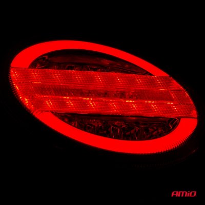 Bagkombination LED lampe AMiO RCL-07-LR dynamisk venstre/højre