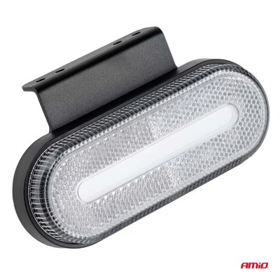 Marker outline LED lys AMiO OM-01-W oval, hvid