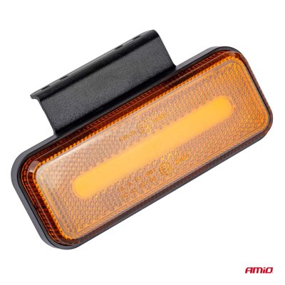 Marker outline LED lys AMiO OM-02-O rektangulær, orange