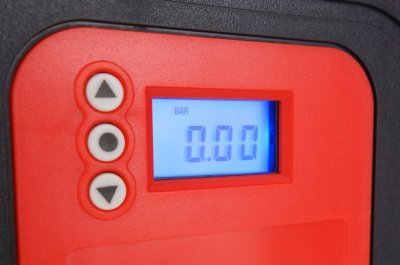 Bil luftkompressor med digitalttryk måler og LED-lys 12V Acomp-10