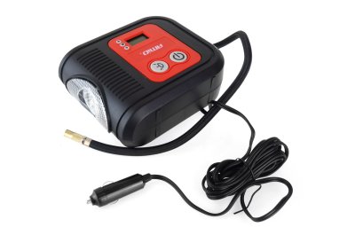 Bil luftkompressor med digitalttryk måler og LED-lys 12V Acomp-10