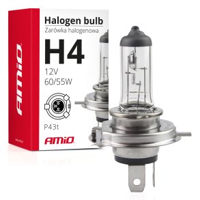 Halogenpære H4 12V 60/55W UV-filter (E8)
