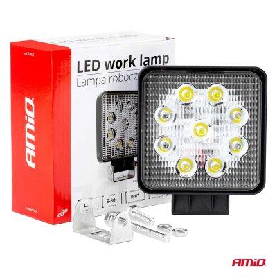Arbejdslampe AWL07 9 LED FLOOD 9-36V