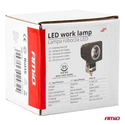 Arbejdslampe AWL18 1LED HP SPOT 9-36V