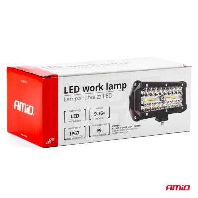 Arbejdende LED lysbar AWL19 40LED COMBO 9-36V