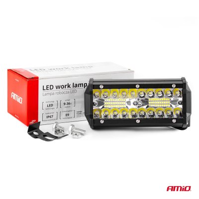 Arbejdende LED lysbar AWL19 40LED COMBO 9-36V