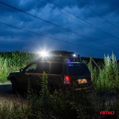 Arbejdende LED lysbar AWL21 80LED COMBO 9-36V