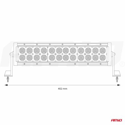 LED Arbejdslampe Bar 40 cm 9-36V AMIO-02437 AWL23