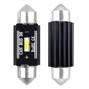 LED CANBUS 1860 1SMD UltraBright Festoon C5W C10W C3W 36mm Hvid 12V/24V