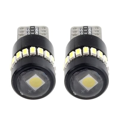 LED CANBUS 18SMD 3014 + 1SMD 1SMD T10 W5W Hvid 12V/24V