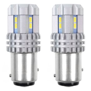 LED CANBUS 3020 22SMD UltraBright 1157 BAY15D P21/5W Hvid 12V/24V