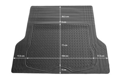 Universalt bagagerumsmåtte 137x108cm TM02