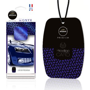 Bil luftfrisker AROMA PRESTIGE CARD ONYX