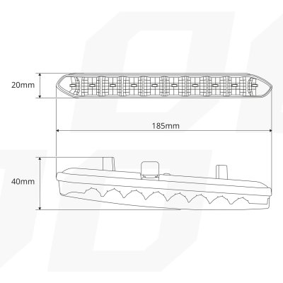 Dagkørelys DRL 810 AMIO-01266