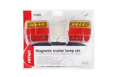 Magnetisk trailer lampe sæt