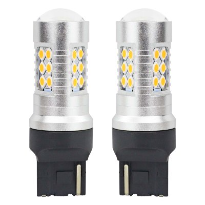 LED CANBUS 3030 24SMD T20 7440 WY21W Amber 12V/24V