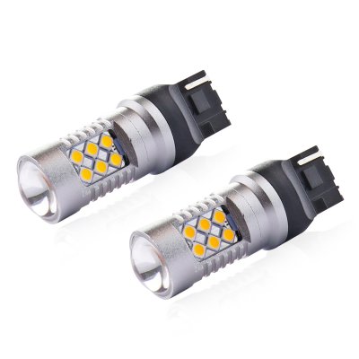 LED CANBUS 3030 24SMD T20 7440 WY21W Amber 12V/24V
