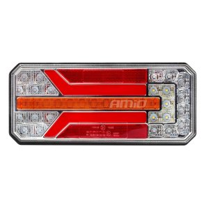 Bag kombination LED lampe AMiO RCL-01-LR dynamisk, venstre