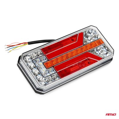 Bagkombinations LED lampe AMiO RCL-01-LR dynamisk, højre
