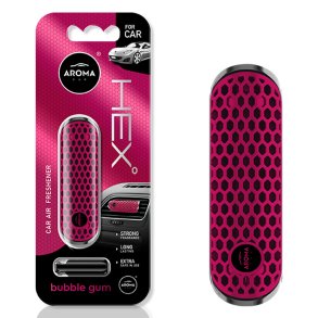 Bil luftfrisker AROMA FANCY SHAPES POLYMER HEX Bubble Gum