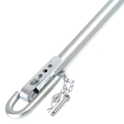 Metal trækkrog 3T 205cm med fjederdæmper