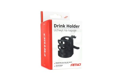 Vent monteret universel drinkholder 50-70mm DH-02