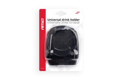 Vent mounts universel drikkeholder sort DH-03