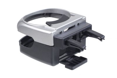 Vent monteret universal drikkeholder sølv DH-04