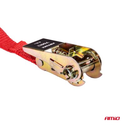 Ratchetbånd sæt 700kg 25mm 4,5m 4stk BELT-03