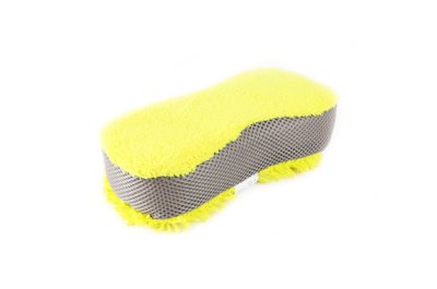 Mikrofiber gul svamp 63g 23x10,5x5cm