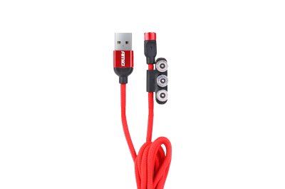 Magnetisk port Combo kabel Lightning/USB C/micro USB 1m UC-08
